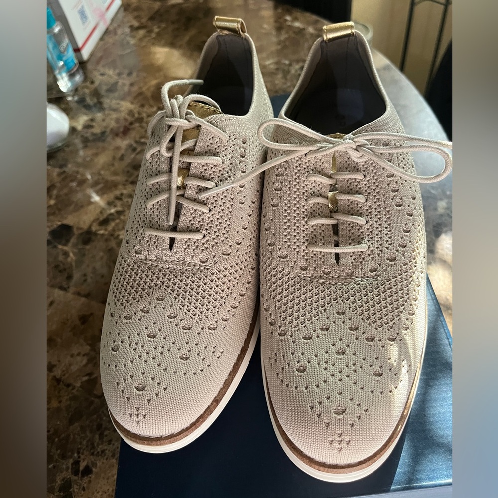 Cole Haan womens Originalgrand Stitchlite Wingtip Oxford
